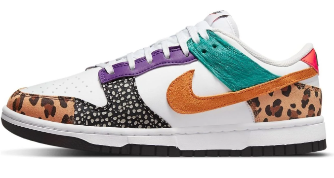 (WMNS) Nike Dunk Low SE 'Safari Mix' – DN3866-100