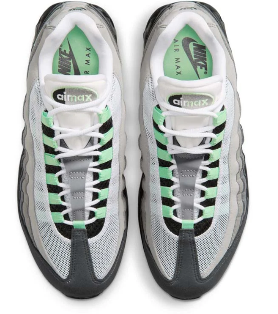 Nike Air Max 95 OG Women's Shoes – Black / Fresh Mint / White