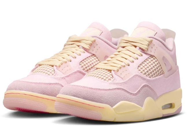 Air Jordan 4 Retro 'Pearl Pink / Iced Carmine' Women's Shoes