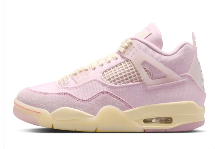 Air Jordan 4 Retro 'Pearl Pink / Iced Carmine' Women's Shoes