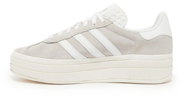 (WMNS) Adidas Gazelle Bold 'Grey White' – HQ6893