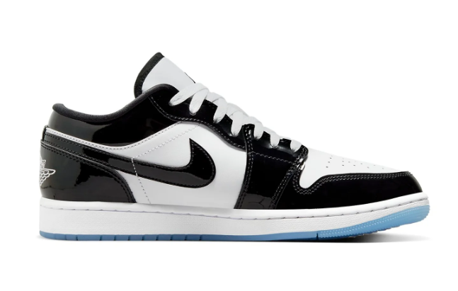 Air Jordan 1 Low SE 'Black/White Concord' – F1C329