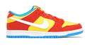 Nike SB Dunk Low Pro "Bart Simpson" Men's Skate Shoes BQ6817-602