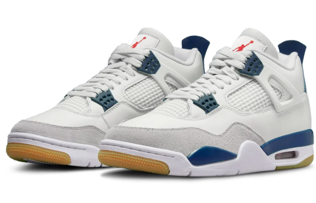 Nike SB x Air Jordan 4 "Navy" Men's Skate Shoes