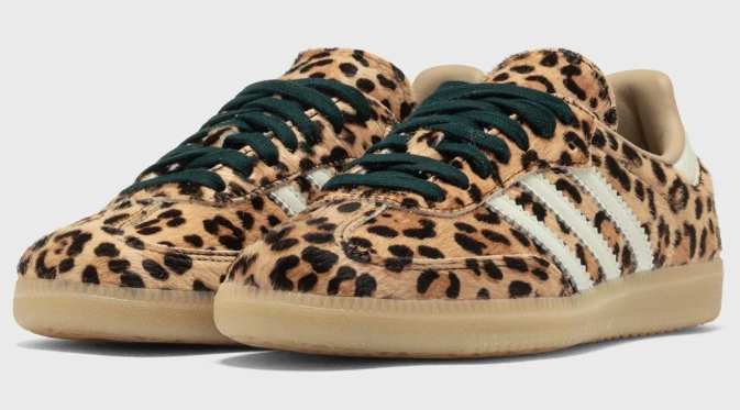 Adidas Samba OG 'Leopard / Magic Beige' Women's