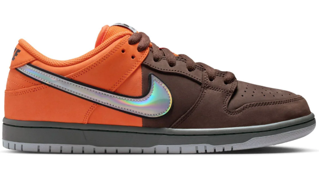 Nike SB Muni Fast Pass Dunk Low Pro 'Safety Orange/Wolf Grey/Baroque Brown'