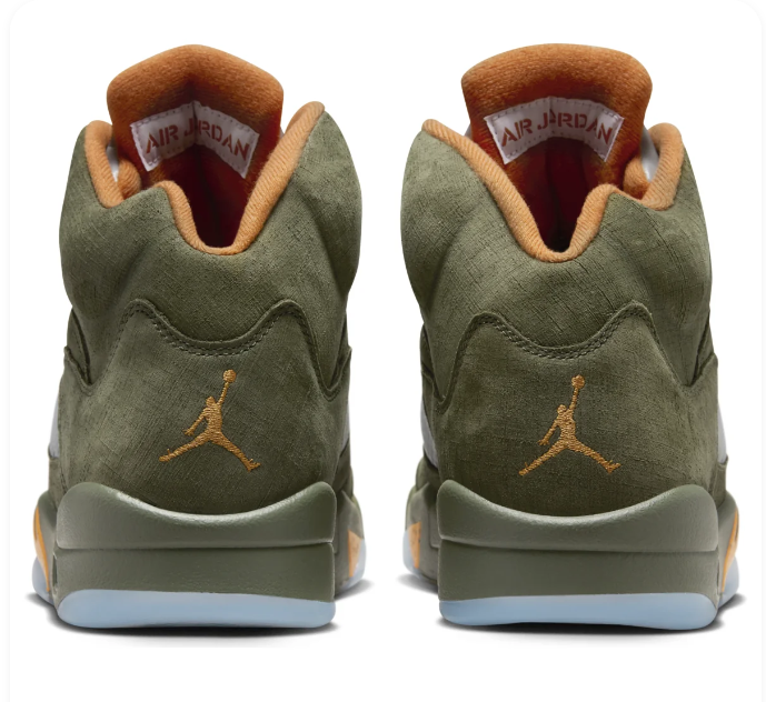 Air Jordan 5 Retro OG 'Olive' 2024 – DD0587-308 Army Olive/Solar Orange