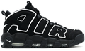 Nike Air More Uptempo "Black White" Men's Shoes 414962-004