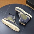 UGG High-Top Suede Boot – Navy / Olive / Cream