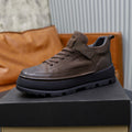 UGG High-Top Leather Sneaker Boot – Chocolate Brown