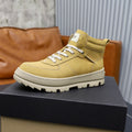 UGG High-Top Leather Sneaker Boot – Pistachio