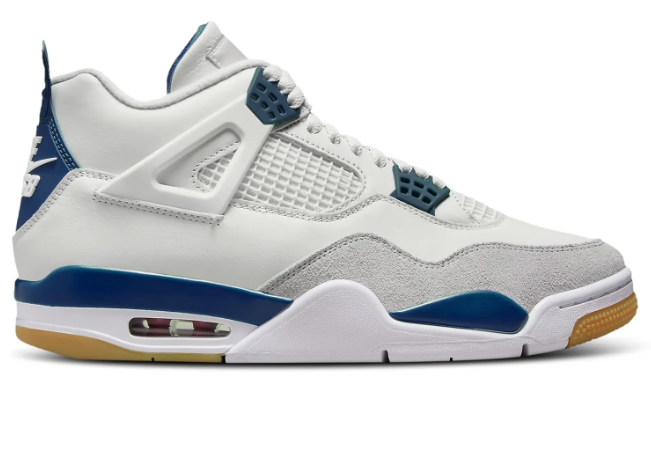 Nike SB x Air Jordan 4 "Navy" Men's Skate Shoes