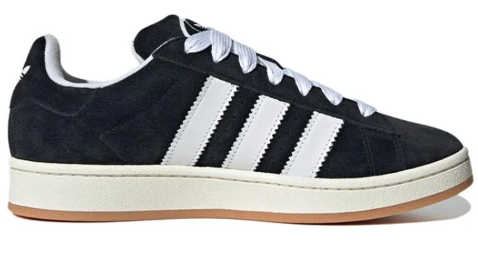 adidas Campus 00s 'Core Black/White/Gum' – HQ8708