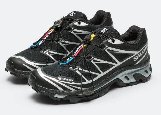 Salomon XT-6 GTX – Black / Footwear Silver