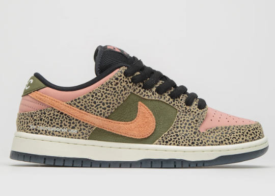 Nike SB x Arts-Rec Dunk Low Pro 'Khaki/Amber Brown/Rough Green/Rust Pink'