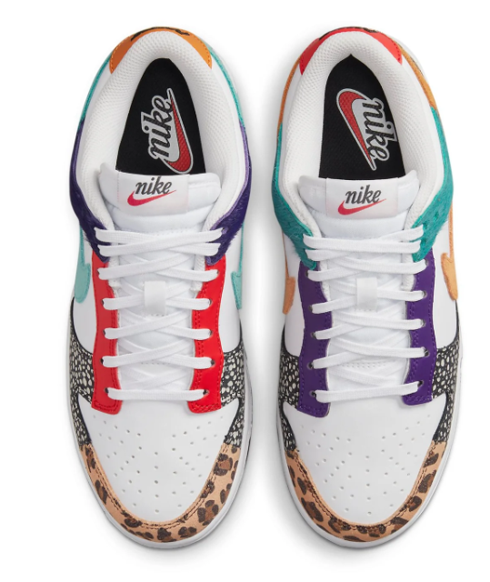 (WMNS) Nike Dunk Low SE 'Safari Mix' – DN3866-100