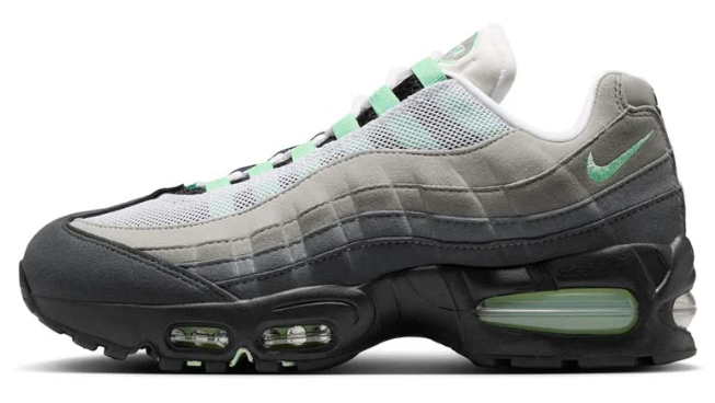 Nike Air Max 95 OG Women's Shoes – Black / Fresh Mint / White