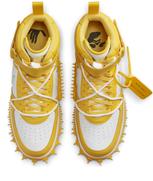 Nike x Off-White Air Force 1 Mid SP "Varsity Maize" DR0500-101
