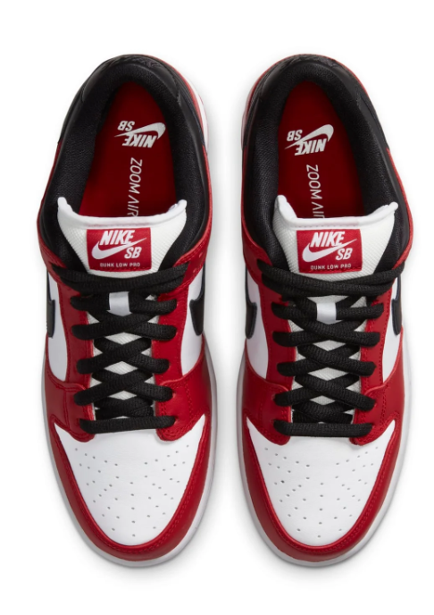 Nike SB Dunk Low Pro "J-Pack Chicago" Men's Skate Shoes BQ6817-600